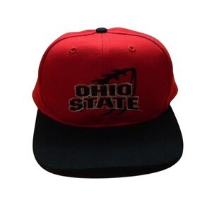 Vintage Ohio State Football Snapback Hat Cap 1997 Rose Bowl 90s VTG Buckeyes